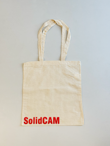 Tote-bag SolidCAM imprimé chez Studio Goodies
