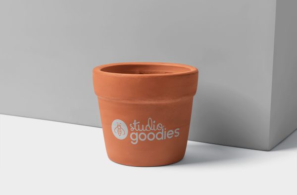 Plante verte avec pot — "GREEN"