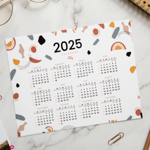 Un calendrier aux multiples techniques de marquage pour un résultat impeccable !