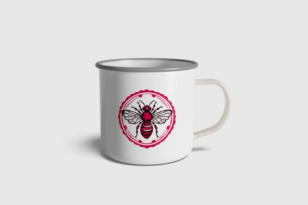 Mug en acier — "RETRO"