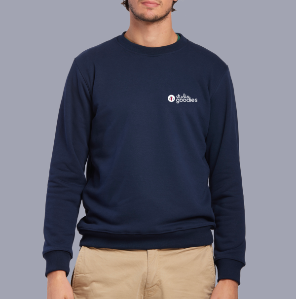 Sweatshirt col rond — "BILL"